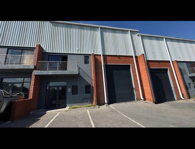 338M² WAREHOUSE TO LET IN LINBRO PARK